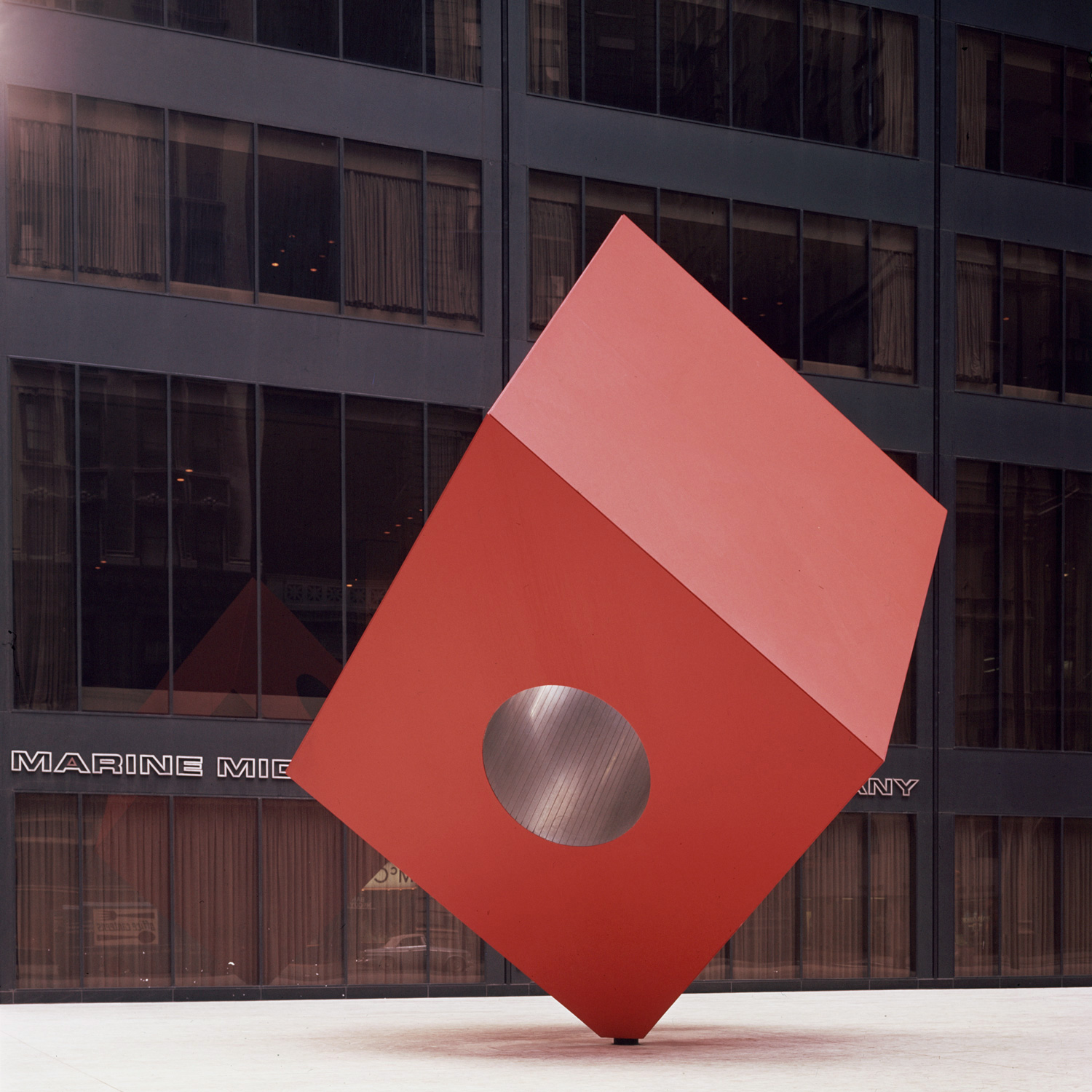 Artist of the Red Cube in NYC: Unveiling a Masterpiece