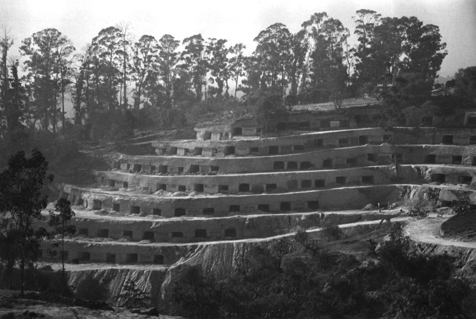 In Praise of Caves: Organic Architecture Projects from Mexico by Carlos Lazo, Mathias Goeritz, Juan O'Gorman, and Javier Senosiain - The Noguchi Museum In Praise of Caves: Organic Architecture Projects from Mexico by Carlos Lazo, Mathias Goeritz, Juan O'Gorman, and Javier Senosiain - The Noguchi Museum
