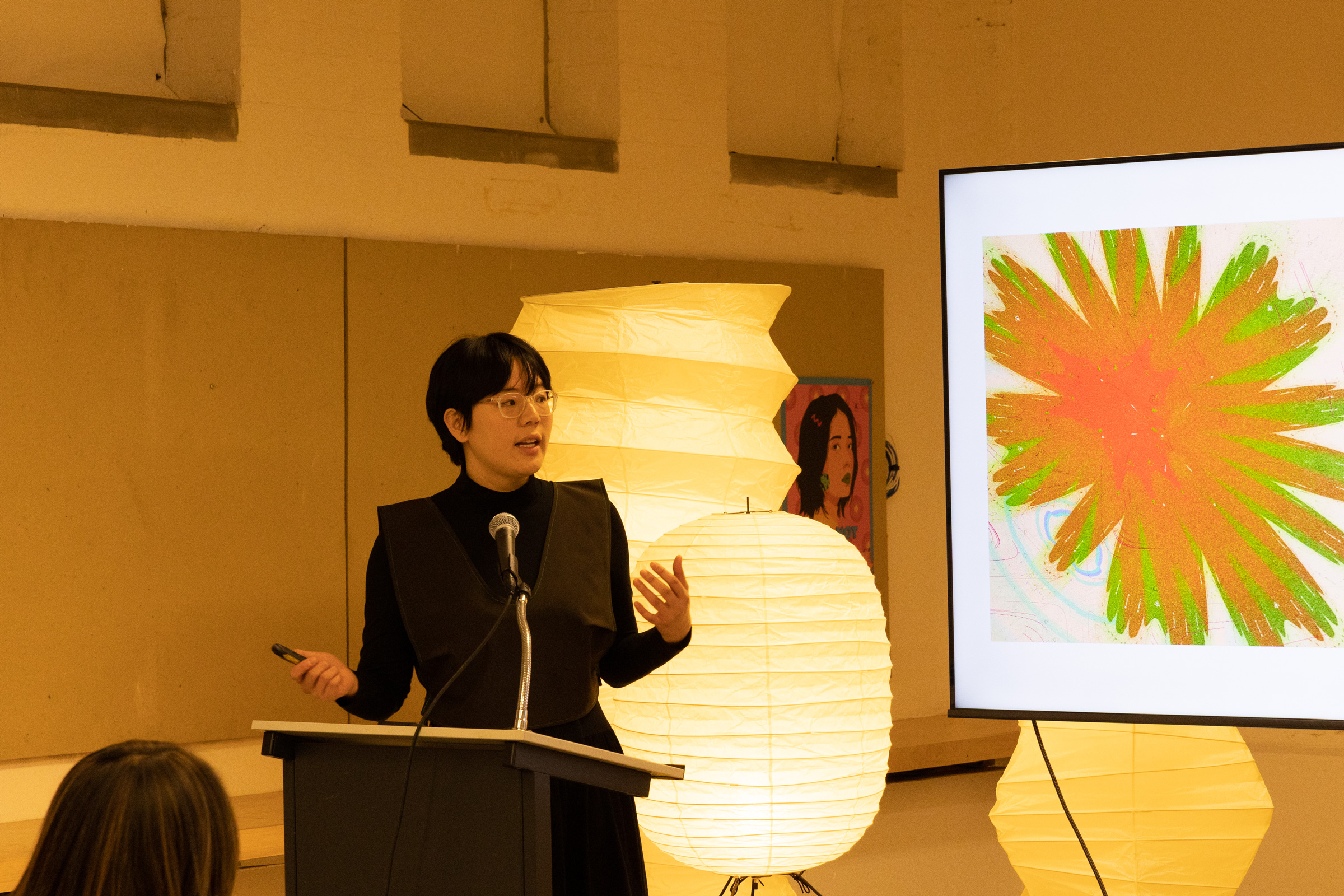 Dione Lee presents her work